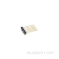 Conector de cabezal de clavija de 2,0 mm de una sola fila SMT